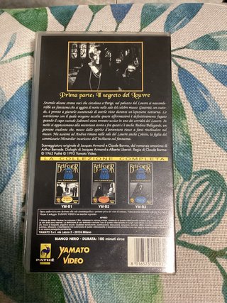Set 3 VHS Belfagor - Il fantasma del Louvre