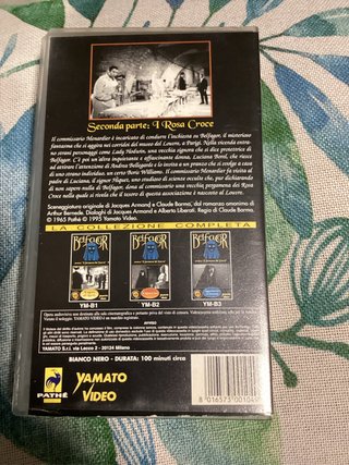Set 3 VHS Belfagor - Il fantasma del Louvre