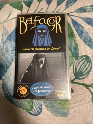 Set 3 VHS Belfagor - Il fantasma del Louvre