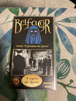Set 3 VHS Belfagor - Il fantasma del Louvre