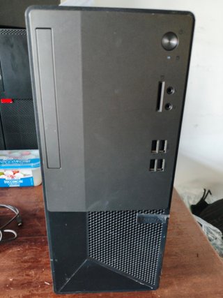 PC Fisso Desktop Lenovo Nero/Grigio