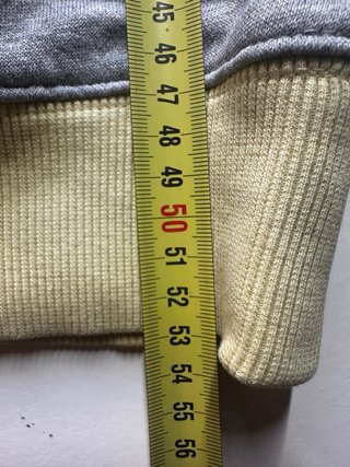 Sudadera Adidas Gris y Amarilla XL juvenil