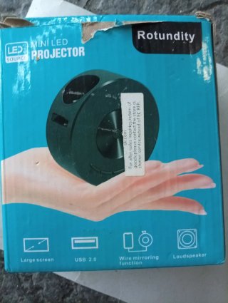 Mini Proyector LED Rotundity YT200