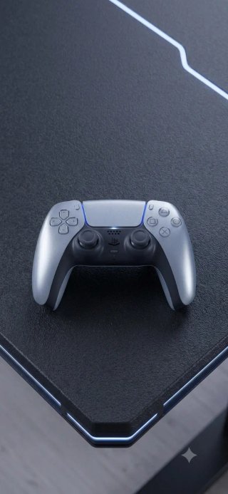 Mando PS5 Plata