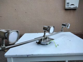 Lámpara Focos LED Plata