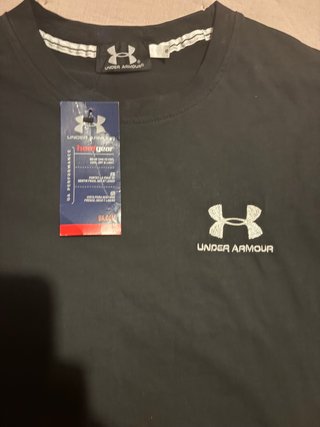 Camiseta Under Armour Negra Talla S