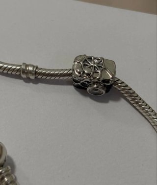 Pulsera Pandora Corazón y Cámara
