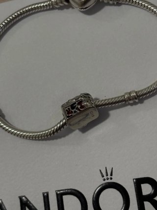 Pulsera Pandora Corazón y Cámara