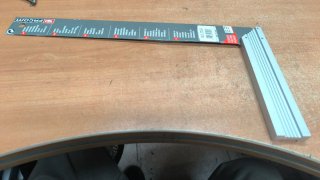 Escuadra ebanista Facom 400x200 G-1224.04