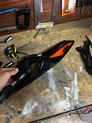 Aleta trasera KTM Duke