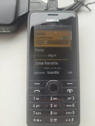 Teléfono Nokia Negro
