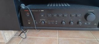 Amplificador Luxman A-353 y altavoces