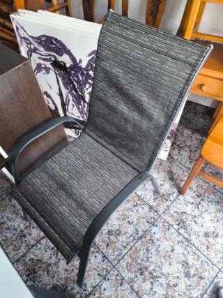 Conjunto de Terraza Mesa y 2 Sillas