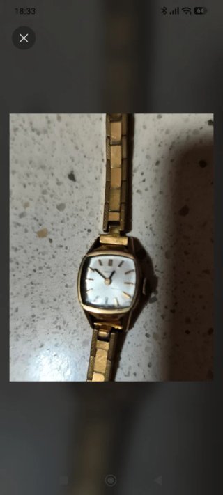 Reloj de Pulsera Dorado