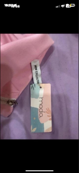 Sudadera Rosa con Cremallera