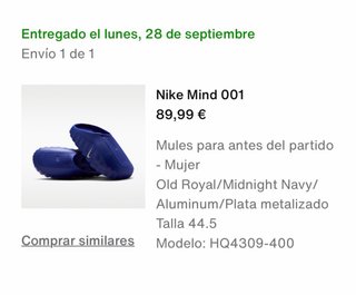 Nike Mind 001 Azules