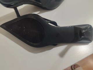 Zapatos de tacón negros
