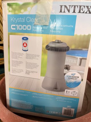 Depuradora Intex Krystal Clear C1000