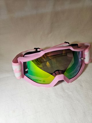 Gafas de Esquí y Motocross Rosa
