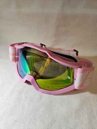 Gafas de Esquí y Motocross Rosa