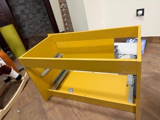 Mueble de Baño Amarillo 80cm