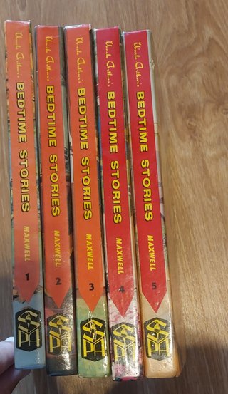 5 Livros Antigos Uncle Arthur's Bedtime Stories