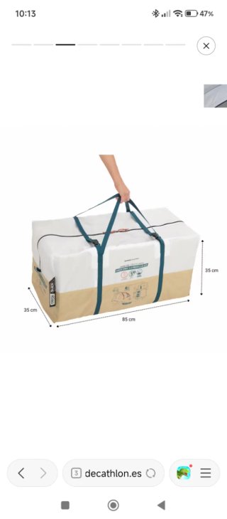 Tienda campaña Quechua Airseconds 5.2 F&B