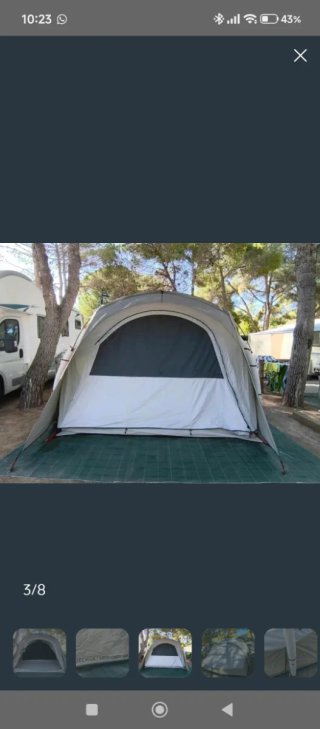 Tienda campaña Quechua Airseconds 5.2 F&B