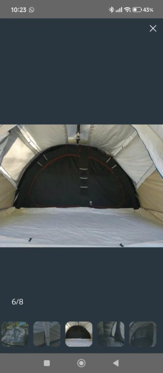Tienda campaña Quechua Airseconds 5.2 F&B