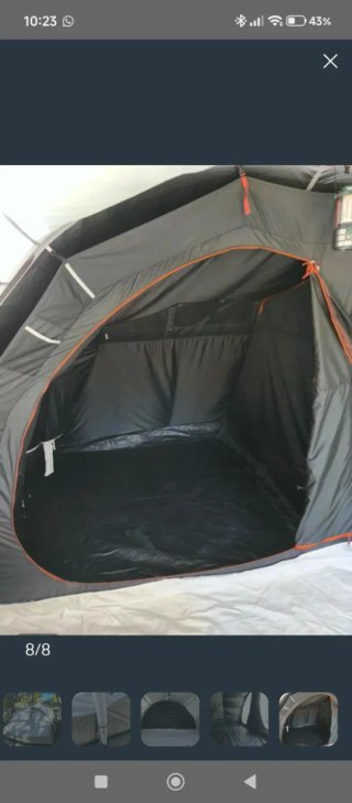 Tienda campaña Quechua Airseconds 5.2 F&B