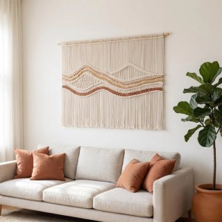 Tapiz de Macramé 110x70cm