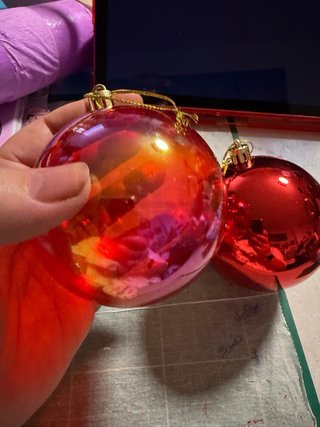 Bolas de Navidad Rojas