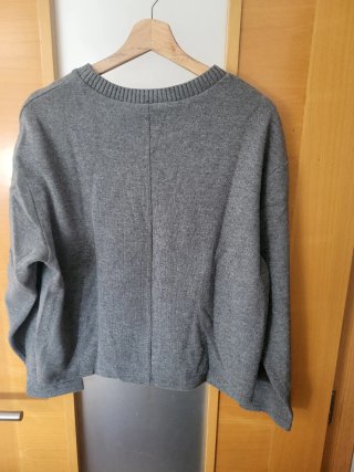 Jersey Stradivarius Gris