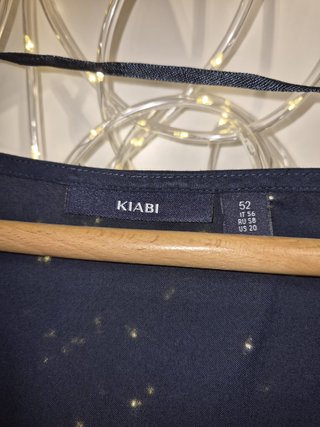 Vestido Azul Marino Kiabi Talla 52