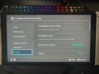 Nintendo Switch OLED + configuración (LEER ABAJO)