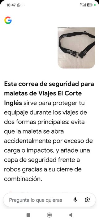 Correa de Seguridad para Maletas