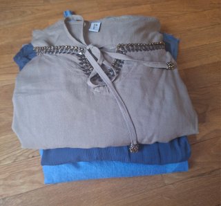 Lote 3 camisolas Tatta Talla S