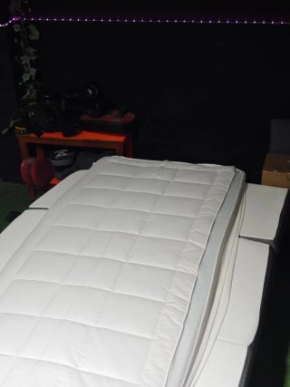Topper in schiuma 90x200x6 cm
