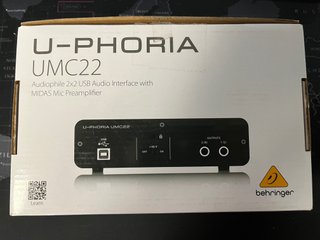 Behringer U-PHORIA UMC22