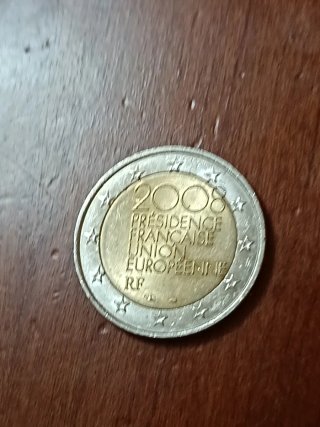 Moneta 2 Euro 2008 Francia