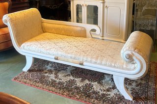 Chaise Longue Estilo Hollywood Regency