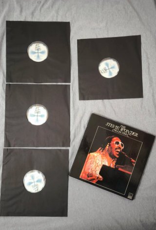 La collezione Stevie Wonder in vinile - 4 LP