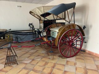 Coche de caballos antiguo