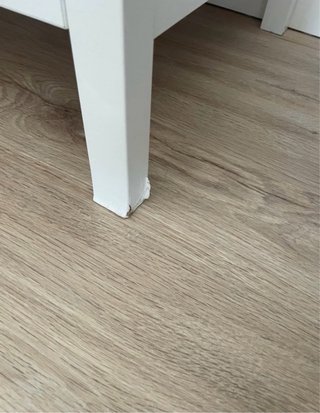 Cómoda IKEA KOPPANG 3 cajones blanca