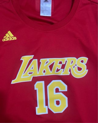 Camiseta Adidas Lakers Pau Gasol Talla M