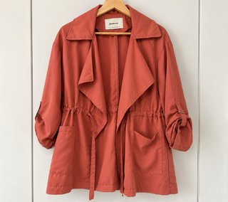 Parka Ligera Stradivarius Rosa Teja