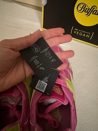 Zapatillas Buffalo Rosa y Amarillo