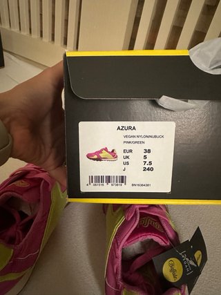 Zapatillas Buffalo Rosa y Amarillo