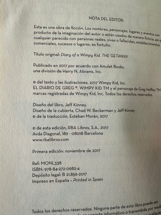 Diario de Greg 12. Volando voy