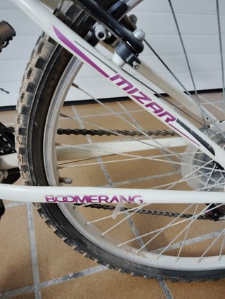 Bicicleta Boomerang Mizar Blanca
